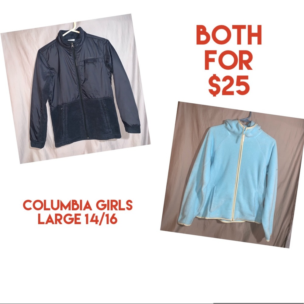 BOTH for $25 Columbia Girls Jackets
